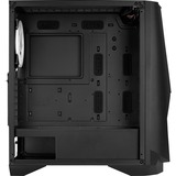 Aerocool Visor Midi Tower Negro, Cajas de torre negro, Midi Tower, PC, Negro, ATX, EATX, micro ATX, Mini-ITX, Acrilonitrilo butadieno estireno (ABS), SPCC, Acero, Juego