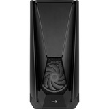 Aerocool Visor Midi Tower Negro, Cajas de torre negro, Midi Tower, PC, Negro, ATX, EATX, micro ATX, Mini-ITX, Acrilonitrilo butadieno estireno (ABS), SPCC, Acero, Juego