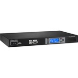 BlueWalker RC-16A unidad de distribución de energía (PDU) 8 salidas AC 1U Negro, Fuente de alimentación 1U, Horizontal, Negro, LCD, 8 salidas AC, C13 acoplador