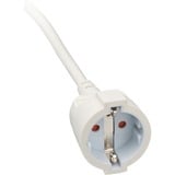 Brennenstuhl 1168980250 cable de transmisión Blanco 5 m, Cable alargador blanco, 5 m, Blanco