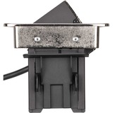Brennenstuhl 1396200113 base múltiple 2 m 3 salidas AC Interior Negro, Acero inoxidable, Regleta plateado/Negro, 2 m, 3 salidas AC, Interior, IP20, Negro, Acero inoxidable, 115 mm