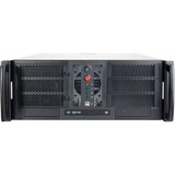 Chenbro 4U Open-Bay Compact Rackmount Estante Gris carcasa de ordenador, Caja de rack negro/Plateado, Estante, Servidor, ABS sintéticos, SGCC, CEB, Gris, 4U