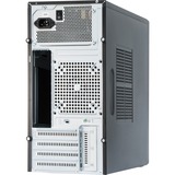 Chieftec CT-01B-350GPB carcasa de ordenador Mini Tower Negro 350 W, Cajas de torre negro, Mini Tower, PC, Negro, micro ATX, SECC, 14 cm