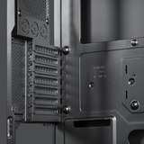 Chieftec CW-01B-OP carcasa de ordenador Torre Negro, Cajas de torre negro, Torre, PC, Negro, ATX, micro ATX, Mini-ITX, SPCC, 16,5 cm