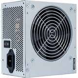 Chieftec GPB-350S unidad de fuente de alimentación 350 W 20+4 pin ATX PS/2 Plata, Fuente de alimentación de PC gris, 350 W, 200 - 240 V, 47 - 63 Hz, 3 A, Activo, 90 W