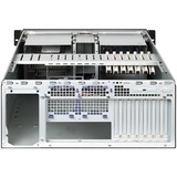 Chieftec UNC-411E-B-OP carcasa de ordenador Estante Negro, Servidor de vivienda negro, Estante, Servidor, Negro, ATX, EATX, micro ATX, SECC, 14 cm
