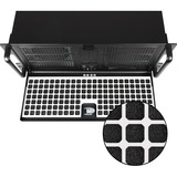 Chieftec UNC-411E-B carcasa de ordenador Estante Negro, Plata 400 W, Servidor de vivienda negro, Estante, Servidor, Negro, Plata, ATX, EATX, micro ATX, SECC, 4U