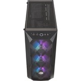 Cooler Master MasterBox TD500 Mesh Midi Tower Negro, Cajas de torre negro, Midi Tower, PC, Negro, ATX, EATX, micro ATX, Mini-ITX, SSI CEB, Malla, Plástico, Acero, Vidrio templado, Multi