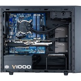 Cooler Master N200 Mini-Tower Negro, Cajas de torre negro, Mini-Tower, PC, De plástico, Acero, Negro, Micro ATX,Mini-ITX, Hogar / Oficina