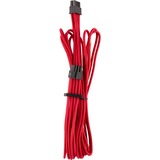 Corsair CP-8920223 cable de alimentación interna rojo, Macho, Macho, Derecho, Derecho, Negro, Rojo