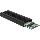 DeLOCK 42600 tarjeta y adaptador de interfaz USB 3.2 Gen 1 (3.1 Gen 1), Caja de unidades negro, M.2, USB 3.2 Gen 1 (3.1 Gen 1), Negro, Actividad, Poder, JMicron JMS583, 10 Gbit/s