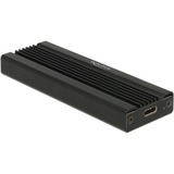 DeLOCK 42600 tarjeta y adaptador de interfaz USB 3.2 Gen 1 (3.1 Gen 1), Caja de unidades negro, M.2, USB 3.2 Gen 1 (3.1 Gen 1), Negro, Actividad, Poder, JMicron JMS583, 10 Gbit/s