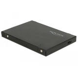 DeLOCK 42609 caja para disco duro externo Caja externa para unidad de estado sólido (SSD) Negro M.2, Caja de unidades negro, Caja externa para unidad de estado sólido (SSD), M.2, PCI Express, 10 Gbit/s, Conexión USB, Negro
