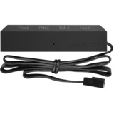 DeepCool FH-04 0,55 m, Control del ventilador negro, 0,55 m, ATX (20-pin), 4 x Molex (3-pin), Derecho, Derecho, Negro