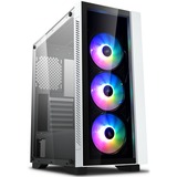 DeepCool Matrexx 55 V3 ADD-RGB WH 3F Midi Tower Negro, Blanco, Cajas de torre blanco, Midi Tower, PC, Negro, Blanco, ATX, EATX, micro ATX, Mini-ITX, ABS, SPCC, Vidrio templado, Juego