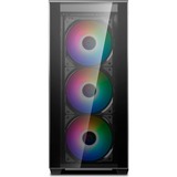 DeepCool Matrexx 70 ADD-RGB 3F Midi Tower Negro, Cajas de torre negro, Midi Tower, PC, Negro, ATX, EATX, micro ATX, Mini-ITX, ABS sintéticos, SPCC, Vidrio templado, Juego