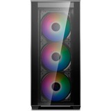 DeepCool Matrexx 70 ADD-RGB 3F Midi Tower Negro, Cajas de torre negro, Midi Tower, PC, Negro, ATX, EATX, micro ATX, Mini-ITX, ABS sintéticos, SPCC, Vidrio templado, Juego