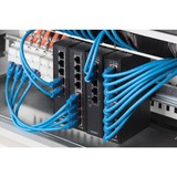 Digitus 483 mm (19“) DIN Rail Holder, 3U, Guía para cable gris, 3U, Carril de rack, Gris, Acero, 3U, 19", Turquía