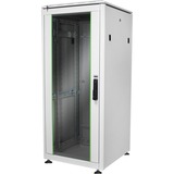 Digitus Armario de red de la serie Unique - 600 x 600 mm (an. x pr.), Armario IT gris claro, Rack o bastidor independiente, 800 kg, Gris