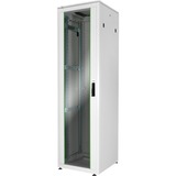 Digitus Armario de red de la serie Unique - 600 x 600 mm (an. x pr.), Armario IT gris claro, Rack o bastidor independiente, 800 kg, Gris