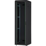 Digitus Armario de red de la serie Unique - 600 x 800 mm (an. x pr.), Armario IT negro, Rack o bastidor independiente, 22U, 800 kg, Negro