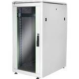 Digitus Armario de red de la serie Unique - 600 x 800 mm (an. x pr.), Armario IT gris claro, Rack o bastidor independiente, 22U, 800 kg, Gris