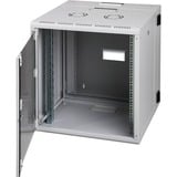 Digitus Carcasa de pared de la serie Unique - de dos piezas, giratoria, Armario IT gris, giratoria, 600 mm, 600 mm, 610 mm, 650 mm, 650 mm, 43,4 kg