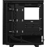 Fractal Design Define 7 Compact Midi Tower Negro, Cajas de torre negro, Midi Tower, PC, Negro, ATX, micro ATX, Micro-ITX, Aluminio, Acero, Vidrio templado, Hogar / Oficina