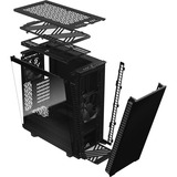 Fractal Design Define 7 Compact Midi Tower Negro, Cajas de torre negro, Midi Tower, PC, Negro, ATX, micro ATX, Micro-ITX, Aluminio, Acero, Vidrio templado, Hogar / Oficina