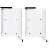 Fractal Design FD-ACC-HDD-A-WT-2P parte carcasa de ordenador Universal Accesorio para instalación de discos duros, Bastidor de instalación blanco, Universal, Accesorio para instalación de discos duros, Blanco, 3.5", 1 pieza(s), 37 mm