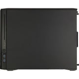 Fractal Design NODE 804 Cubo Negro, Caja cubo negro, Cubo, PC, Negro, micro ATX, Mini-ATX, Unidad de disco duro, Poder, 16 cm