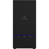 ICY BOX IB-RD3621U3 Carcasa de disco duro/SSD Negro 3.5", Caja de unidades negro, Carcasa de disco duro/SSD, 3.5", SATA, Serial ATA II, Serial ATA III, 5 Gbit/s, Hot-swap, Negro