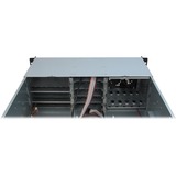 Inter-Tech 3U-30240 Estante Negro, Servidor de vivienda negro, Estante, Servidor, Negro, ATX, Flex-ATX, micro ATX, Mini-ATX, Mini-ITX, Acero, 3U
