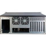 Inter-Tech 4U-4098-S Estante Negro, Servidor de vivienda negro, Estante, Servidor, Negro, ATX, micro ATX, uATX, Mini-ITX, Acero, 4U