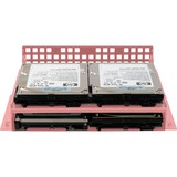 Inter-Tech 4U-4416L Estante Negro, Plata, Servidor de vivienda negro, Estante, Servidor, Negro, Plata, ATX, EATX, EEB, Mini-ATX, uATX, Metal, 4U