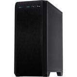Inter-Tech H-606 Micro Torre Negro, Cajas de torre negro, Micro Torre, PC, Negro, 15 cm, 32 cm, Fondo