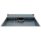 Inter-Tech IPC 1U-10248 Estante Negro, Servidor de vivienda negro, Estante, Servidor, Negro, ATX, micro ATX, Mini-ITX, Acero, Unidad de disco duro, Red, Poder