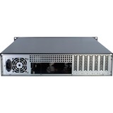 Inter-Tech IPC 2U-2098-SL Estante Negro, Servidor de vivienda negro, Estante, Servidor, Negro, ATX, micro ATX, uATX, Mini-ITX, Acero, 2U