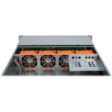 Inter-Tech IPC 2U-2412 Estante Negro, Plata, Rack, caja de servidor negro, Estante, Servidor, Negro, Plata, ATX, EATX, EEB, Mini-ATX, uATX, Metal, 2U