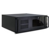 Inter-Tech IPC 4U-4088-S Estante Negro, Servidor de vivienda negro, Estante, Servidor, Negro, ATX, micro ATX, uATX, Mini-ITX, Acero, 4U