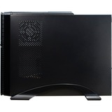 Inter-Tech IT-607 Escritorio Negro, Cajas de torre negro, Escritorio, PC, Negro, micro ATX, Mini-ITX, 1x 80 mm, 80 mm