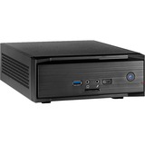 Inter-Tech MW-01 II Mini Tower Negro, Caja HTPC negro, Mini Tower, PC, Negro, ITX, 4 cm, CE