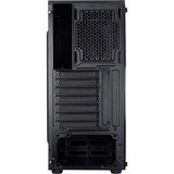 Inter-Tech T-11 Televen Torre Negro, Cajas de torre negro, Torre, PC, Negro, ATX, ITX, micro ATX, 16,5 cm, 30,5 cm
