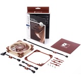 Noctua NF-A12X25 FLX sistema de refrigeración para ordenador Universal Ventilador 12 cm Beige, Marrón 1 pieza(s) Ventilador, 12 cm, 1350 RPM, 2000 RPM, 22,6 dB, 102,1 m³/h