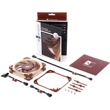 Noctua NF-A12X25 ULN sistema de refrigeración para ordenador Carcasa del ordenador Ventilador 12 cm Beige, Marrón 1 pieza(s) Ventilador, 12 cm, 900 RPM, 1200 RPM, 12,1 dB, 55,7 m³/h