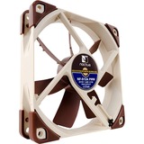 Noctua NF-S12A PWM sistema de refrigeración para ordenador Carcasa del ordenador Ventilador 12 cm Beige, Marrón marrón, Ventilador, 12 cm, 300 RPM, 1200 RPM, 17,8 dB, 107,5 m³/h