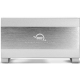 OWC Mercury Elite Pro Dual Caja de disco duro (HDD) Blanco 3.5", Caja de unidades plateado, Caja de disco duro (HDD), 3.5", Serial ATA II, Serial ATA III, Conexión USB, Blanco