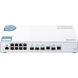 QNAP QSW-M408-2C switch Gestionado L2 10G Ethernet (100/1000/10000) Blanco, Interruptor/Conmutador blanco, Gestionado, L2, 10G Ethernet (100/1000/10000), Bidireccional completo (Full duplex)