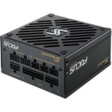 Seasonic FOCUS SGX-650 unidad de fuente de alimentación 650 W 20+4 pin ATX SFX Negro, Fuente de alimentación de PC negro, 650 W, 100 - 240 V, 50 - 60 Hz, 9 A, 100 W, 648 W