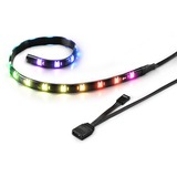 Sharkoon SHARK Blades RGB Universal Tira LED, Tira de LED negro, Universal, Tira LED, Negro, Multicolor, 3-Pin, 4 pines